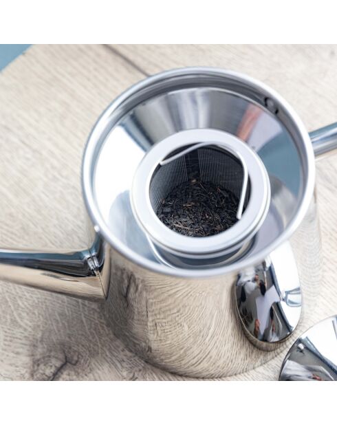 Teiera per infusione LC 1500 ml in acciaio inossidabile argentato - 1,5 l