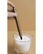 Espumador LC Drinks de acero bañado en cobre, 19,5 x 2 x 2 cm