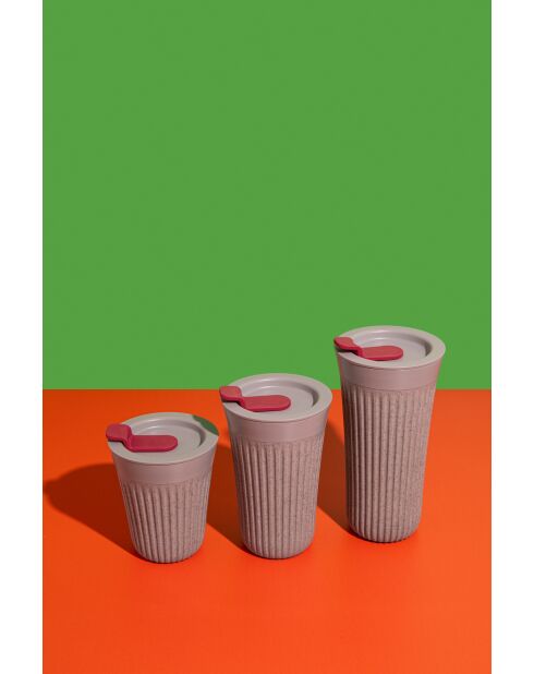 Tazza da viaggio trasparente LC The Beanie - 227ml