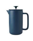 LC Arezzo French Press Kaffeebereiter für 8 Tassen, Marineblau, 1000 ml