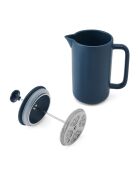 LC Arezzo French Press Kaffeebereiter für 8 Tassen, Marineblau, 1000 ml