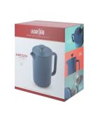 LC Arezzo French Press Kaffeebereiter für 8 Tassen, Marineblau, 1000 ml