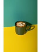 Tazza in ceramica verde LC - 350ml