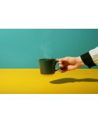 Tazza in ceramica verde LC - 350ml