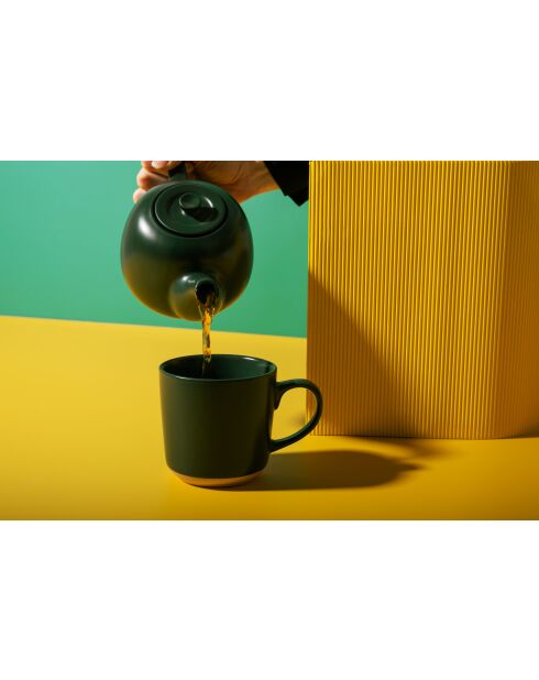 Tazza in ceramica verde LC - 350ml