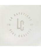 Bollitore a fischietto LC con manico in legno blu - 1,6L