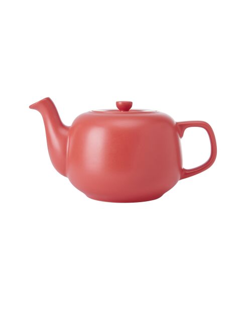 Théière en céramique rouge LC - 1.2L