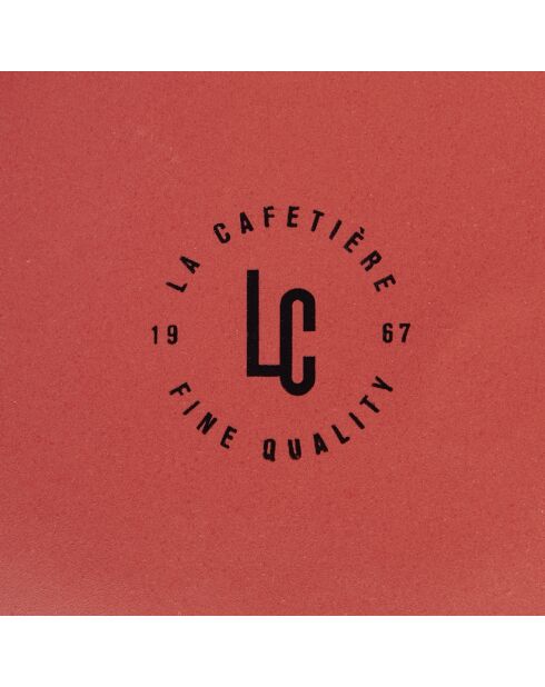 Théière en céramique rouge LC - 1.2L