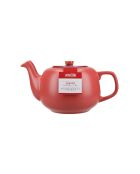 Théière en céramique rouge LC - 1.2L