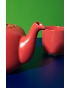 Théière en céramique rouge LC - 1.2L
