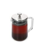 Transparente LC-Glas-Teekanne für 4 Tassen, lose Blätter — 1 l