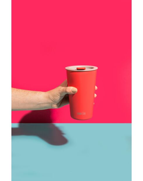 Tazza da viaggio LC Pavia DW rossa - 400ml