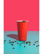 Tazza da viaggio LC Pavia DW rossa - 400ml