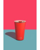 Tazza da viaggio LC Pavia DW rossa - 400ml