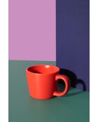 Tazza da espresso LC in ceramica rossa - 65ml