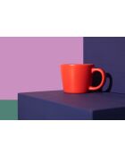 Tazza da espresso LC in ceramica rossa - 65ml