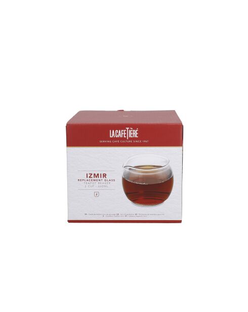 Carafe de rechange pour Théière 2 tasses LC LE claire - 660ml