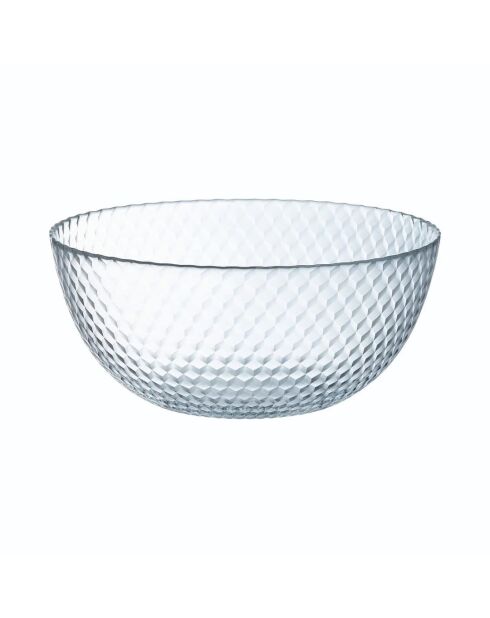 Insalatiera in vetro Pampille trasparente - 24 cm