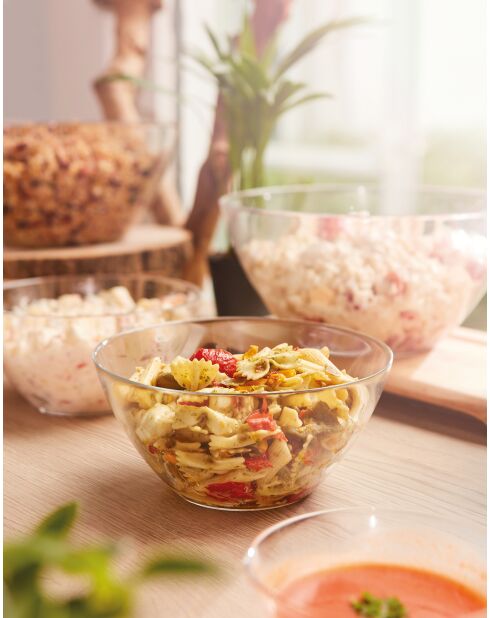 Insalatiera trasparente Cosmos - 23 cm