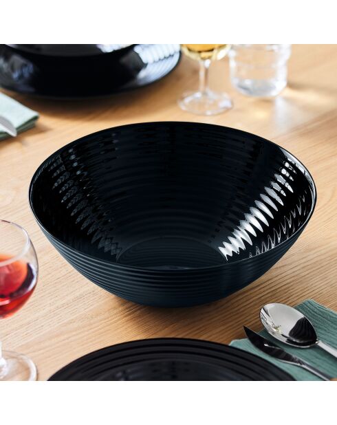 Insalatiera nera Harena — 27 cm