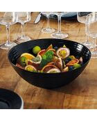 Insalatiera nera Harena — 27 cm