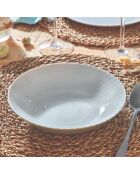 6 piatti da minestra Pampille grigi — 20 cm