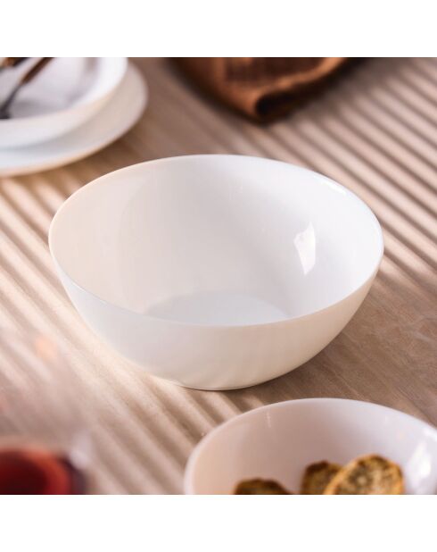 Insalatiera bianca Apy - 21 cm