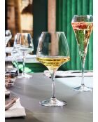 Set di calici e flute da champagne trasparenti Open Up