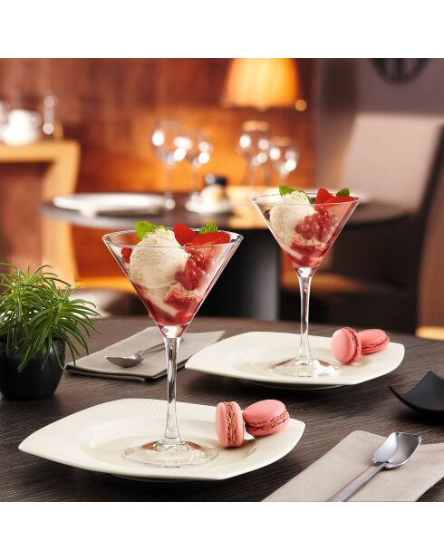 6 calici trasparenti - 30 cl