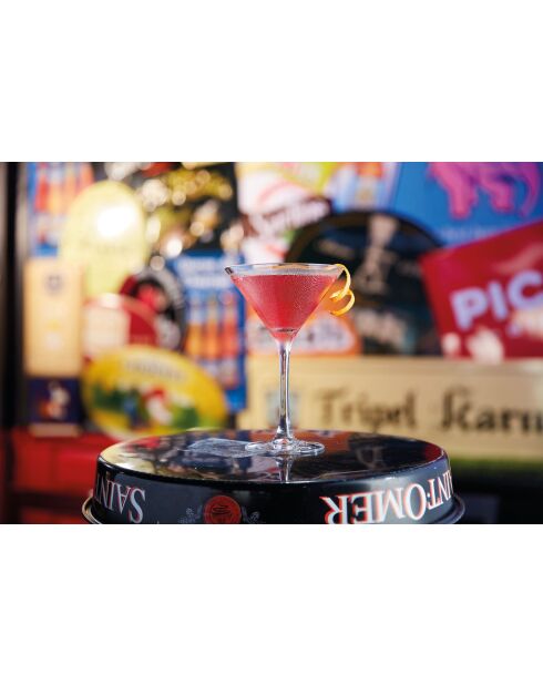 6 calici trasparenti - 21 cl