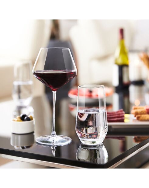 4 calici trasparenti Ultime - 42 cl