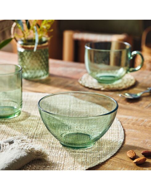 6 ciotole Alba Soft verdi - 50cl