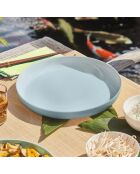 Piatto blu Diwali - 29 cm