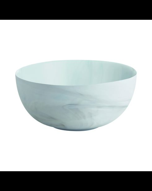 Insalatiera marmorizzata grigia Diwali - 21 cm