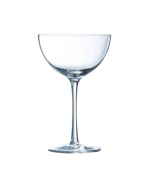 6 bicchieri da champagne trasparenti - 21 cl