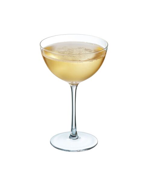 6 bicchieri da champagne trasparenti - 21 cl