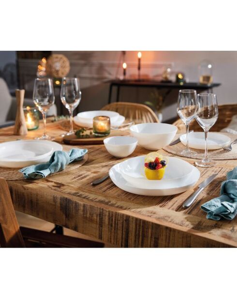 6 piatti da cuscus White Friend's Time - 21 cm