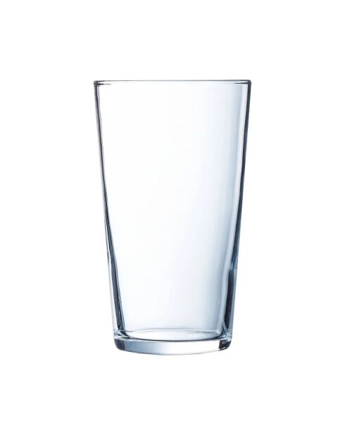 6 bicchieri da bar conici trasparenti - 64 cl