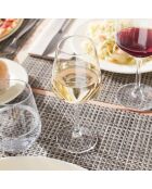 6 bicchieri trasparenti con stelo Vinetis - 30cl