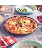 6 piatti per pizza Black Friend's Time - 32 cm