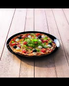 6 piatti per pizza Black Friend's Time - 32 cm