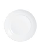 6 piatti da dessert Apy bianchi - 18 cm