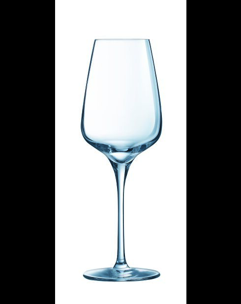 6 bicchieri da vino in cristallo Sublym trasparenti - 25cl