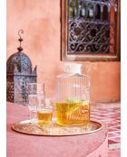 Set di 2 caraffe Quadro trasparenti - 2 L