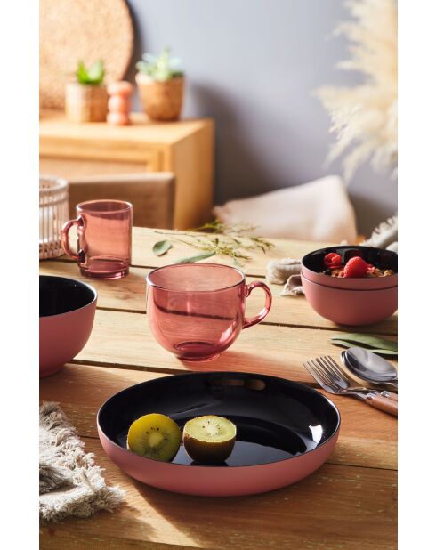 6 bicchieri Jumbo Alba in terracotta - 50 cl