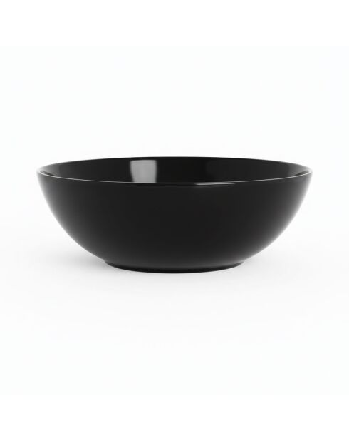 6 bicchieri Apy neri - 16 cm