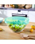 Saladier avec couvercle Keep'n Box transparent- 28 cm