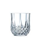 Ensemble de verres à pied, flûtes et verres à eau, Longchamp transparents - 24 pièces