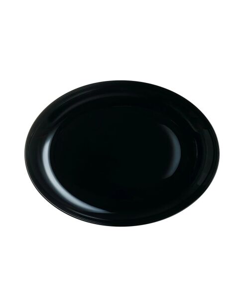 Piatto Diwali nero - 33x25 cm