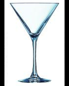 6 bicchieri trasparenti da Cocktail Bar con stelo - 30cl